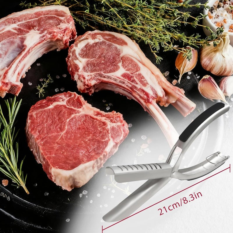 Aylthyo Rib Membrane Removal Tool - Premium Stainless Steel BBQ Prep Kit for Effortless Grilling, Membrane Remover for Ribs - Image 5